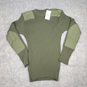 NWT US Military DSCP Sweater Mens 42 Army Green Valor Collection Wool Commando